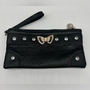 Gorgeous black jeweled crossbody